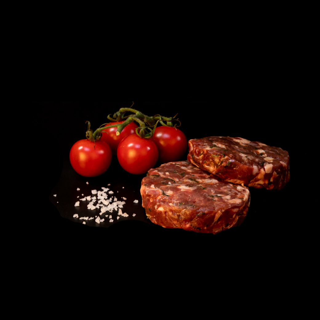 Hertenburgers met zeekraal (1x 150g)