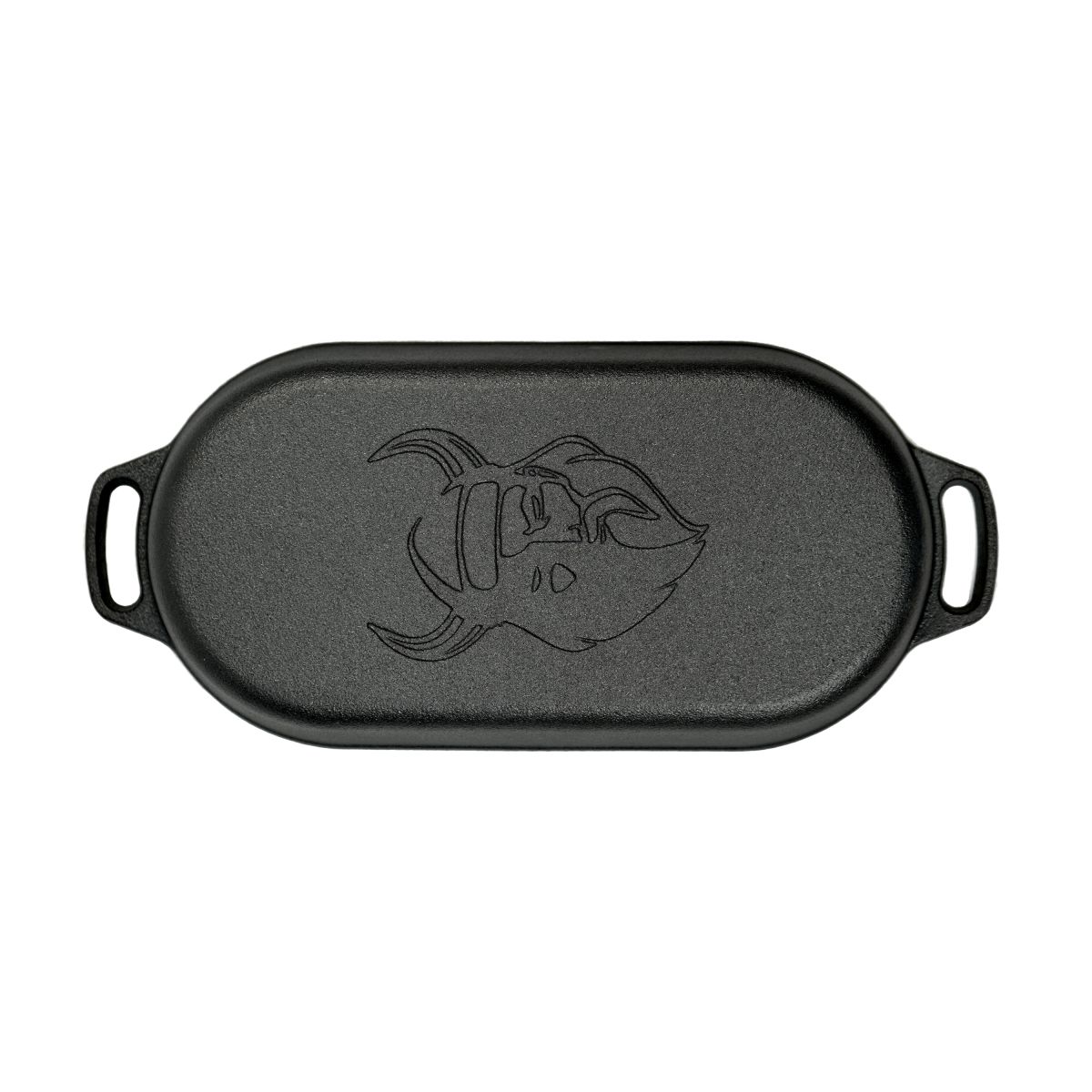 Valhal outdoor dutch oven 2 skillets 2 liter ovaal Valhal outdoor dutch oven 2 skillets 2 liter ovaal