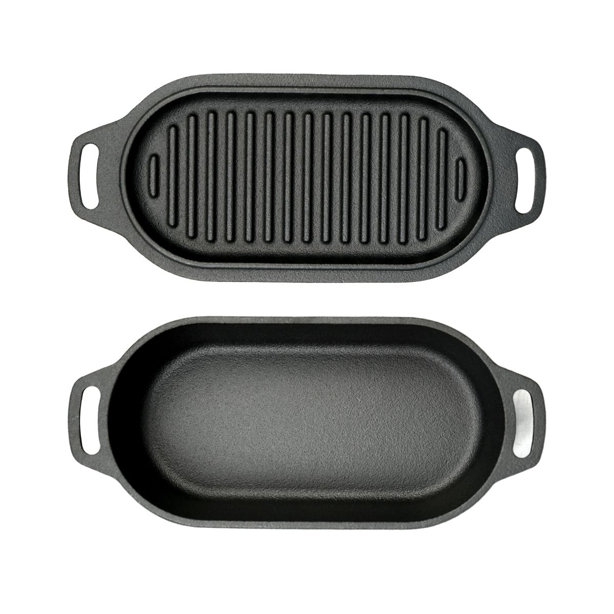 Dutch oven 2 skillets 2 liter ovaal Valhal outdoor Dutch oven 2 skillets 2 liter ovaal Valhal outdoor