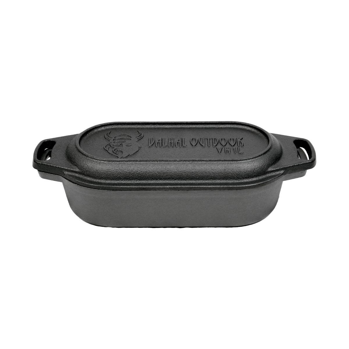 Dutch oven 2 skillets 2 liter ovaal Valhal outdoor Dutch oven 2 skillets 2 liter ovaal Valhal outdoor