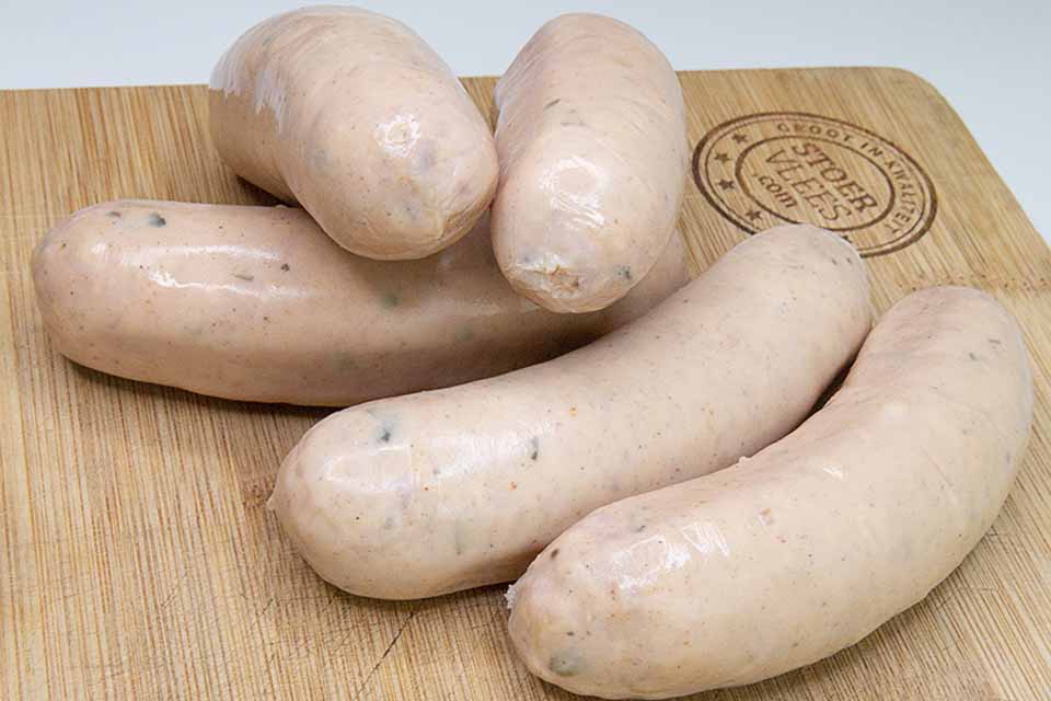 BBQ-worst ‘Sweet Alabama’ (5st. Ca. 400 gram) Home Made BBQ-worst ‘Sweet Alabama’ (5st. Ca. 400 gram) Home Made