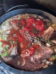 Shortribs in een Dutch oven