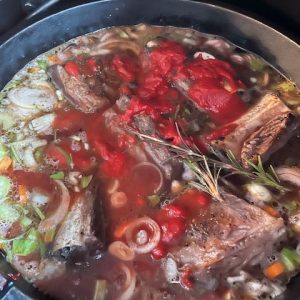 Shortribs in een Dutch oven